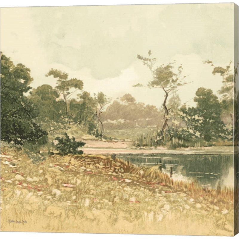 Country Pond 6 by Stellar Design Studio, Canvas Art