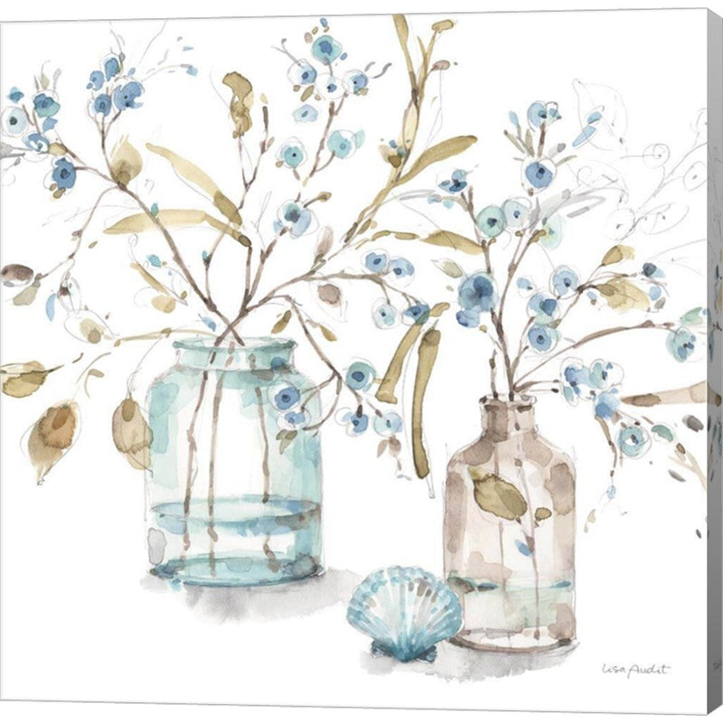 Blue Escape Coastal 02 by Lisa Audit, Canvas Art