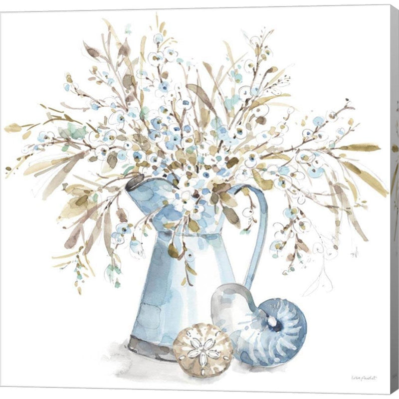 Blue Escape Coastal 04 by Lisa Audit, Canvas Art