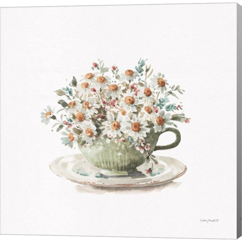 Garden Tea 01 by Lisa Audit, Canvas Art