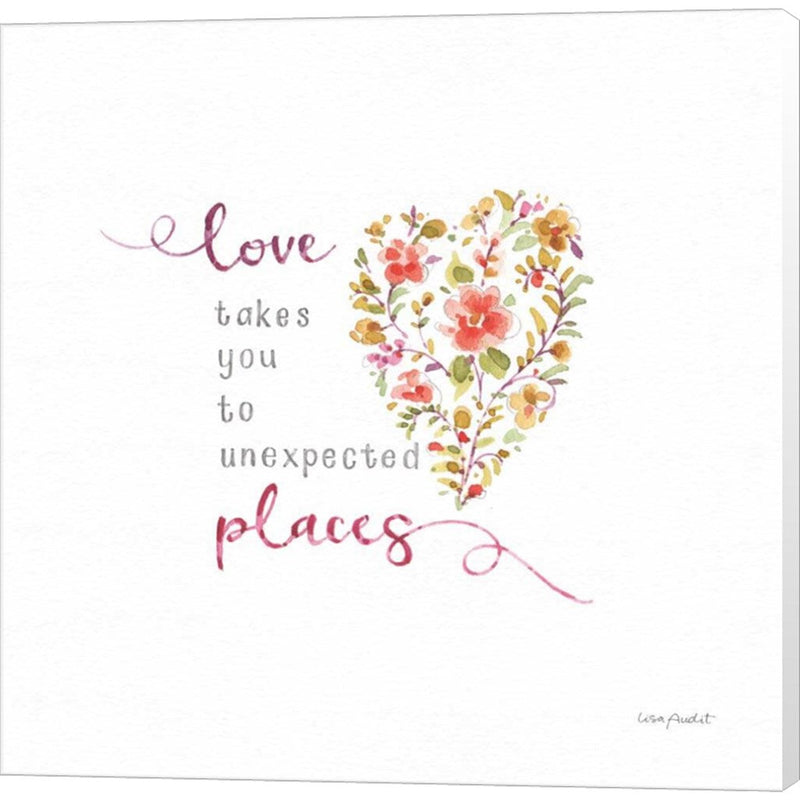 My Blooming Heart by Lisa Audit, Canvas Art