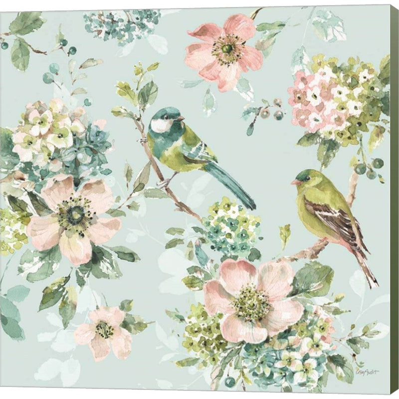 Mint Crush 02 on Mint by Lisa Audit, Canvas Art