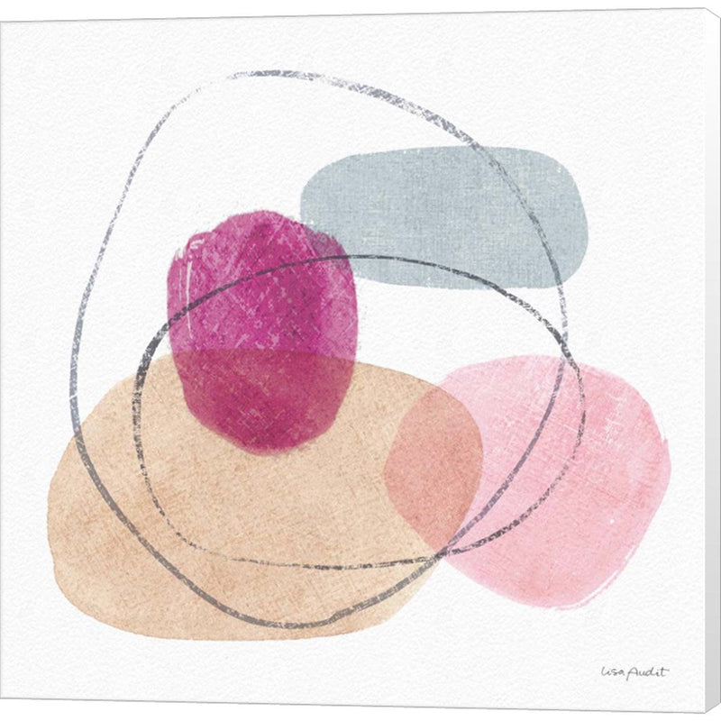 Think Pink 07A by Lisa Audit, Canvas Art