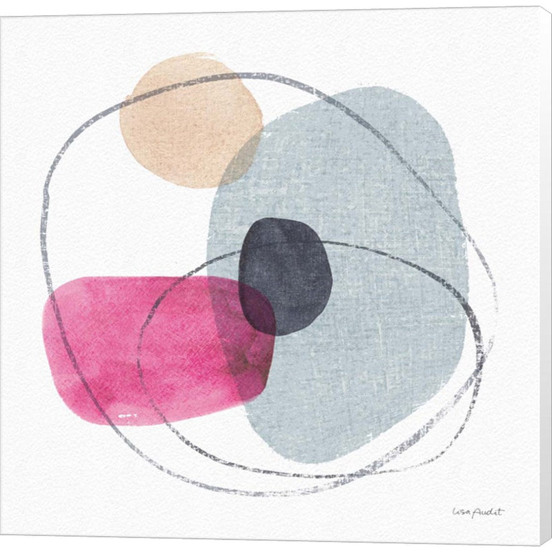 Think Pink 11A by Lisa Audit, Canvas Art