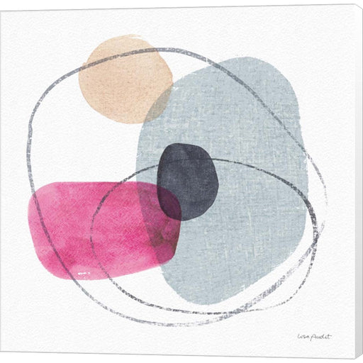Think Pink 11A by Lisa Audit, Canvas Art