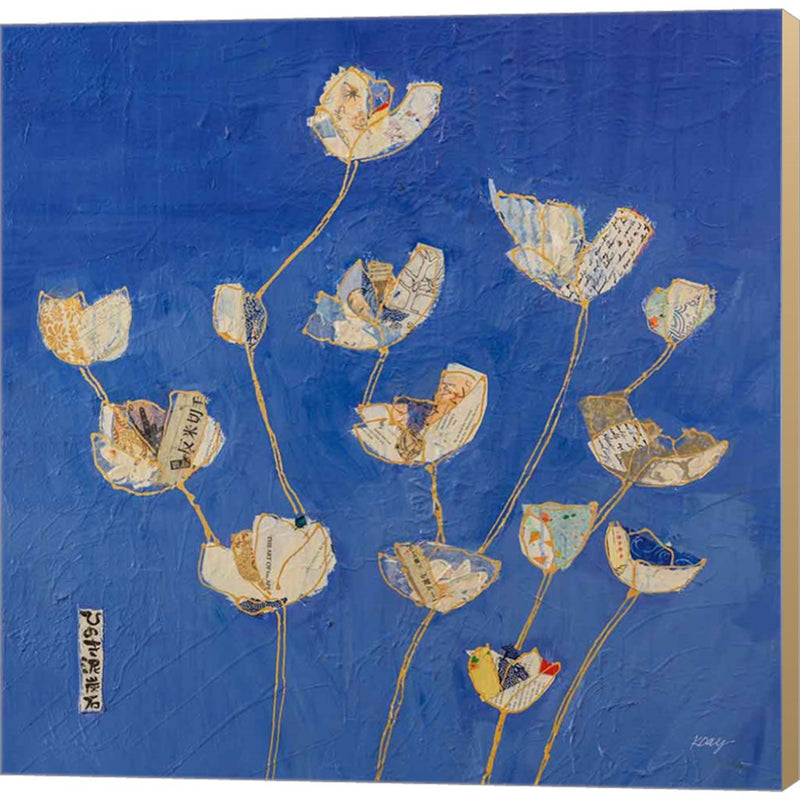 Kims Tulips Crop by Kellie Day, Canvas Art