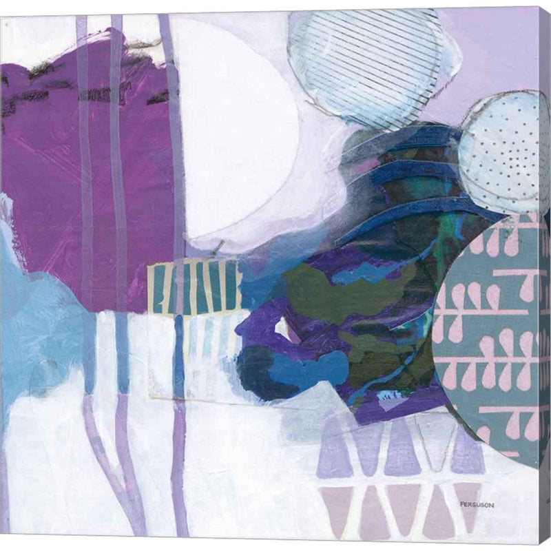 Abstract Layers IV by Kathy Ferguson, Canvas Art