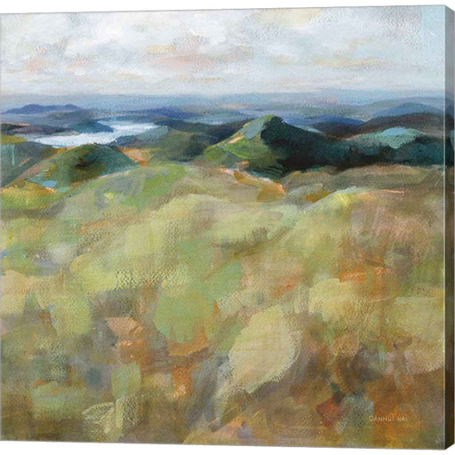 Above the Lakes Crop by Danhui Nai, Canvas Art