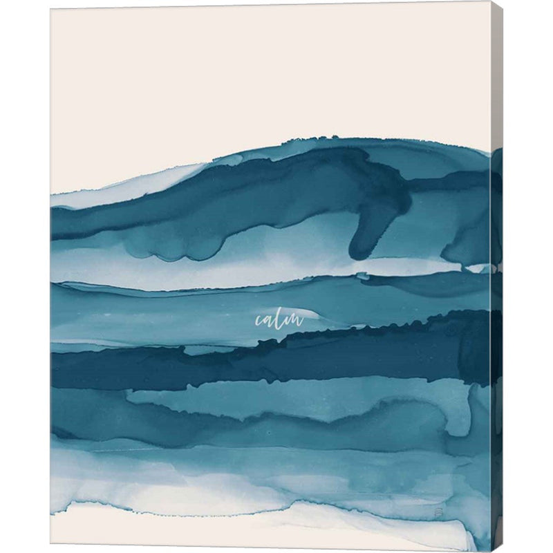Coastal Ink I Eventide Crop II Calm by Chris Paschke, Canvas Art