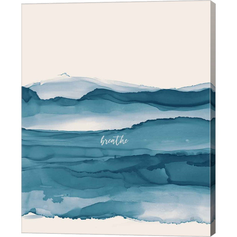 Coastal Ink I Eventide Crop I Breathe by Chris Paschke, Canvas Art
