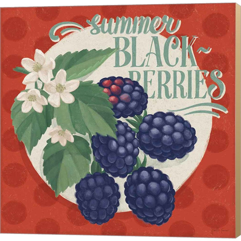 Berry Breeze V by Janelle Penner, Canvas Art