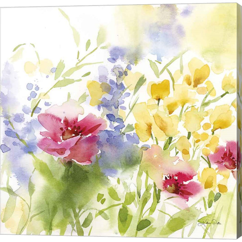 Spring Meadow I by Katrina Pete, Canvas Art