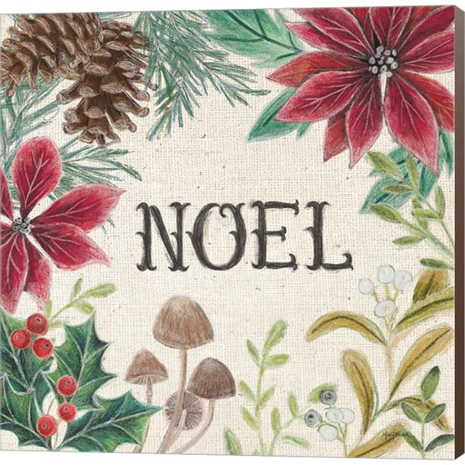 Christmas Chalk I Light by Mary Urban, Canvas Art