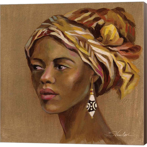 African Beauty II by Silvia Vassileva, Canvas Art