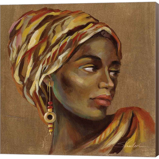 African Beauty I by Silvia Vassileva, Canvas Art