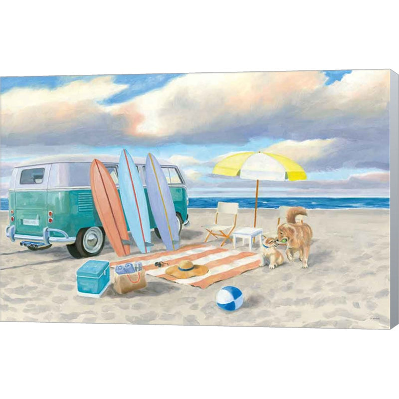 Beach Ride II by James Wiens, Canvas Art