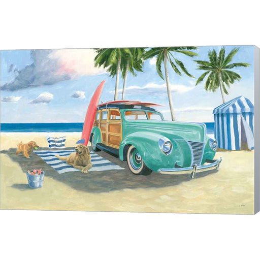 Beach Ride III by James Wiens, Canvas Art