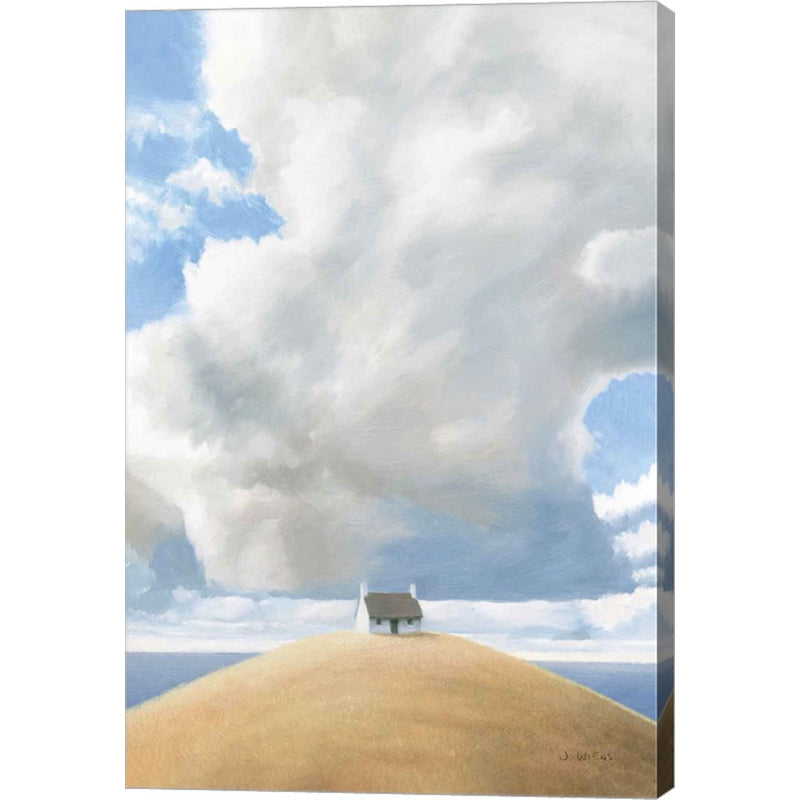 House on the Hill by James Wiens, Canvas Art