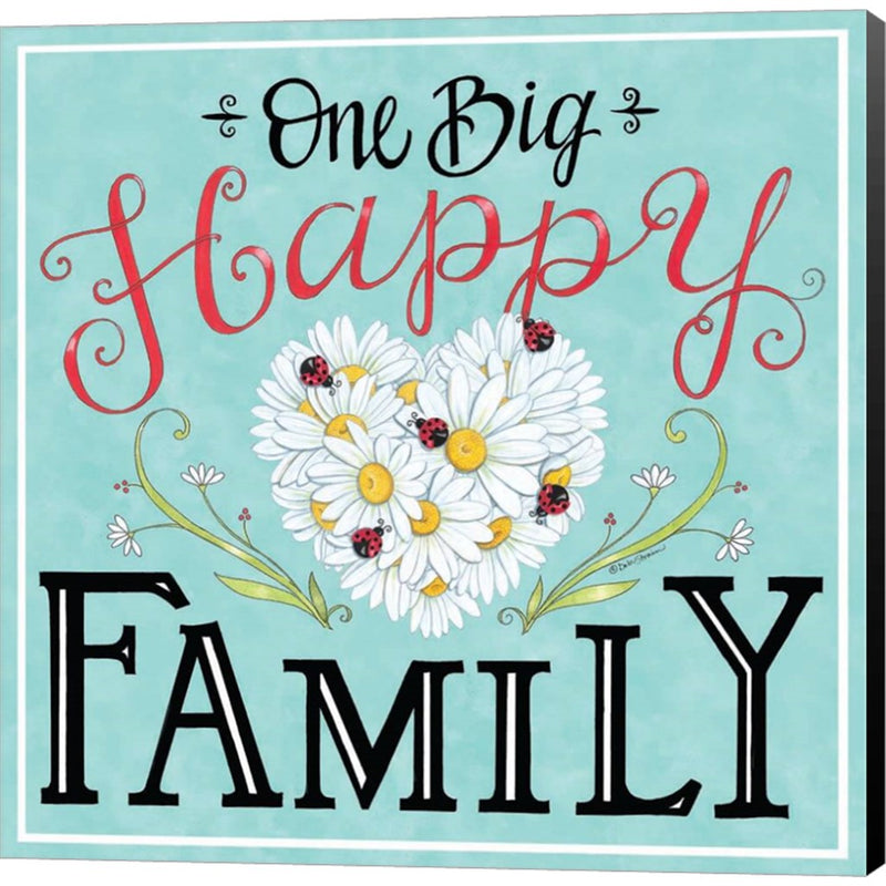 Our Big Happy Family by Deb Strain, Canvas Art