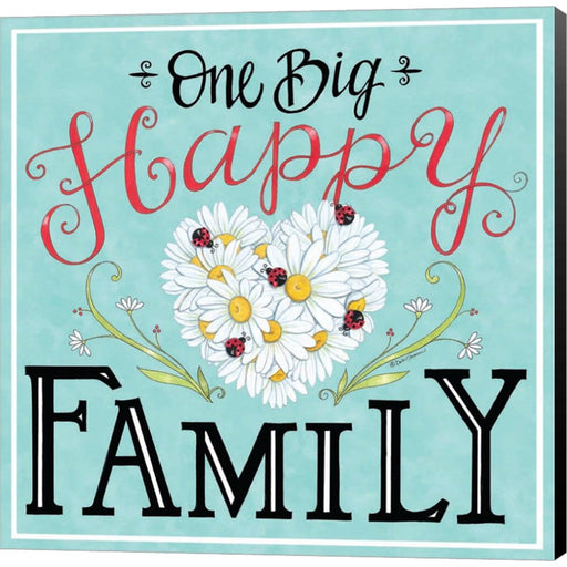 Our Big Happy Family by Deb Strain, Canvas Art