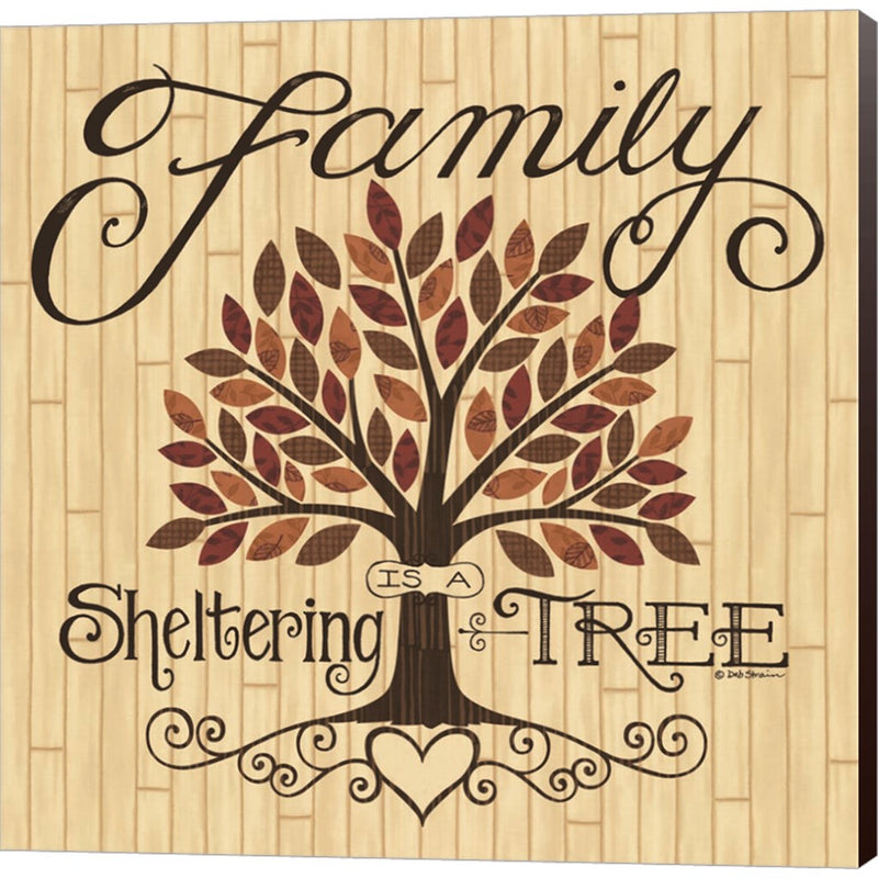 Sheltering Tree by Deb Strain, Canvas Art