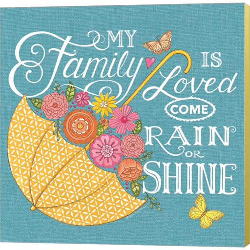 My Family is Loved by Deb Strain, Canvas Art