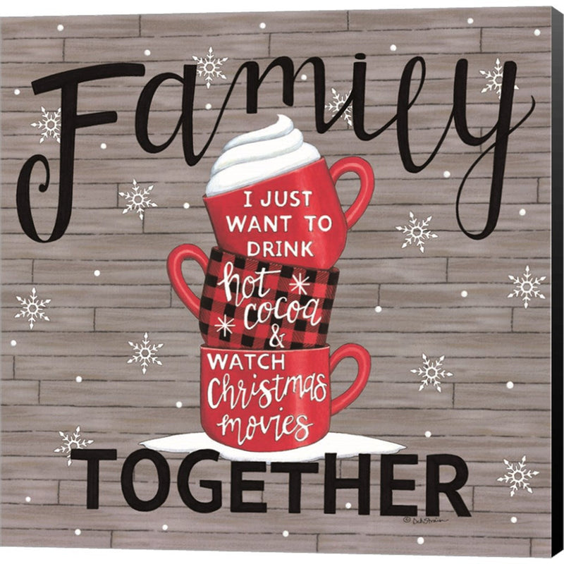Family Together by Deb Strain, Canvas Art