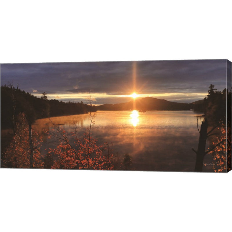 Saranac Lake Sunset by Lori Deiter, Canvas Art