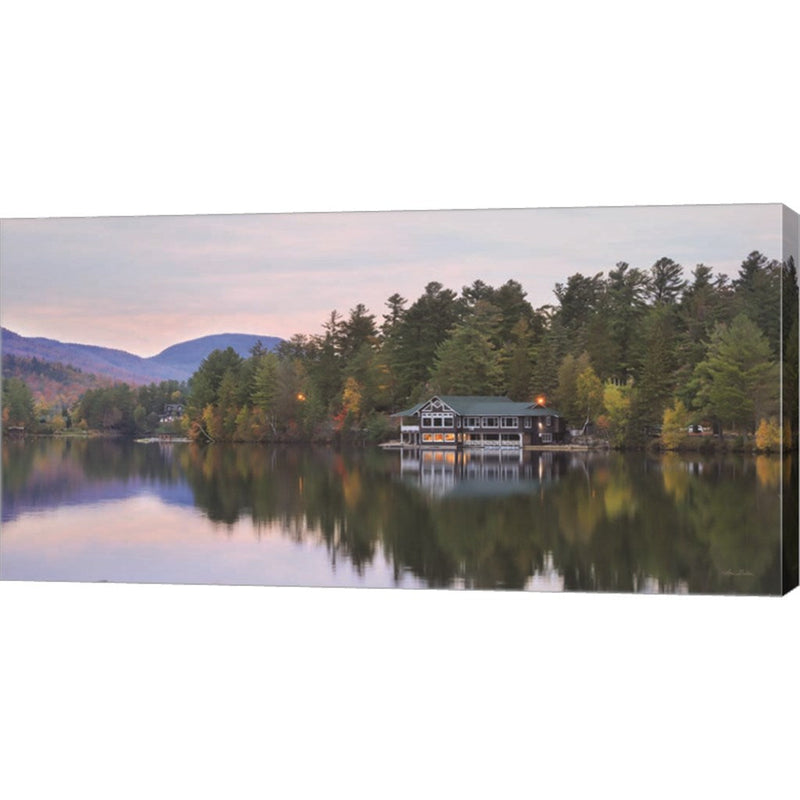 Mirror Lake Sunset Reflections by Lori Deiter, Canvas Art