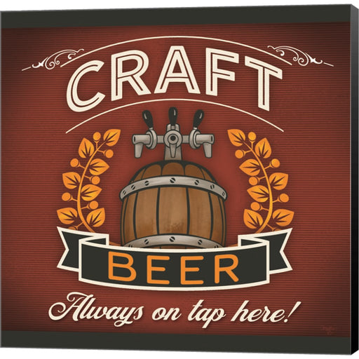 Always on Tap by Mollie B., Canvas Art