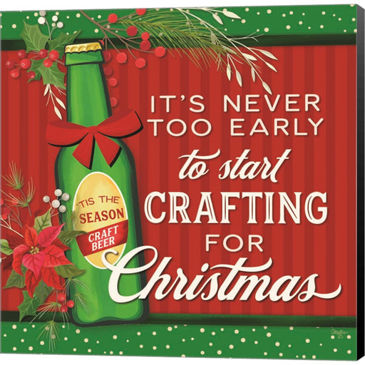 Start Crafting for Christmas by Mollie B., Canvas Art