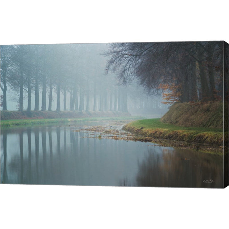 Foggy Reflections by Martin Podt, Canvas Art