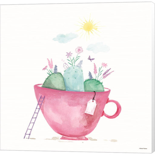 Tea Land by Rachel Nieman, Canvas Art