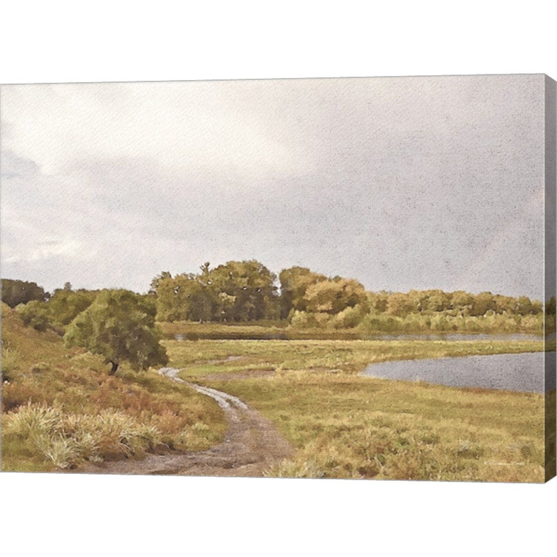By the Pond by Susan Ball, Canvas Art