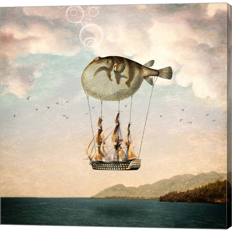 The Big Journey by Paula Belle Flores, Canvas Art