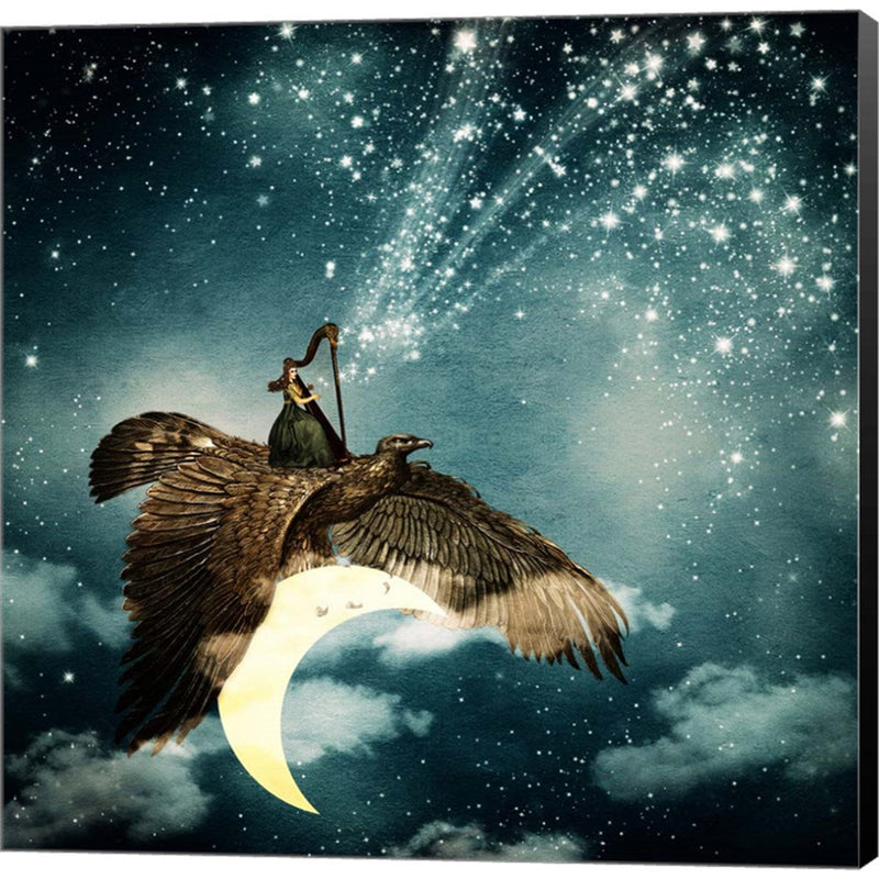 The Night Goddess by Paula Belle Flores, Canvas Art