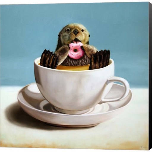 Otterly Delicious by Lucia Heffernan, Canvas Art