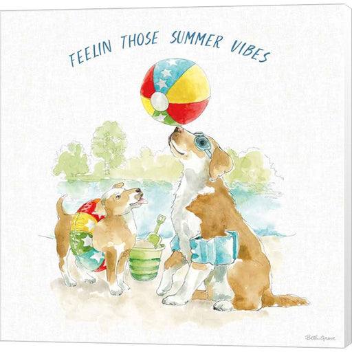 Summer Fun II by Beth Grove, Canvas Art