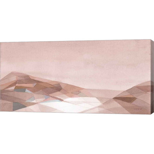 Warm Geometric Mountain by Danhui Nai, Canvas Art