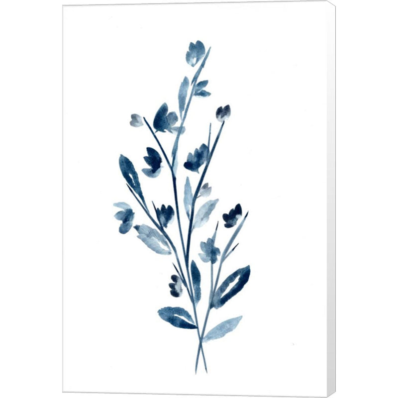 Farmhouse Blossom Branches blue by Marcy Chapman, Canvas Art