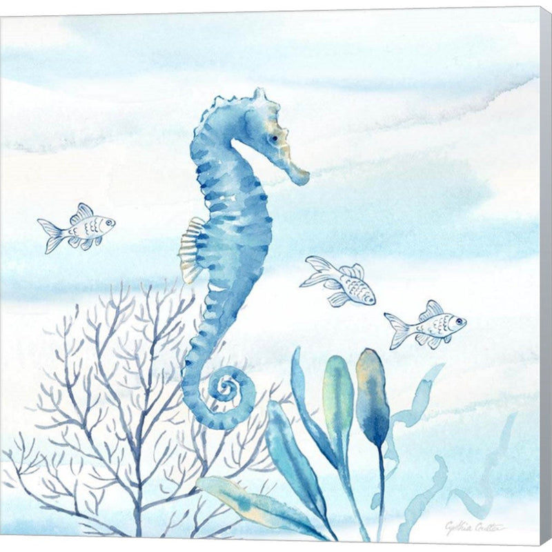 Great Blue Sea II by Cynthia Coulter, Canvas Art