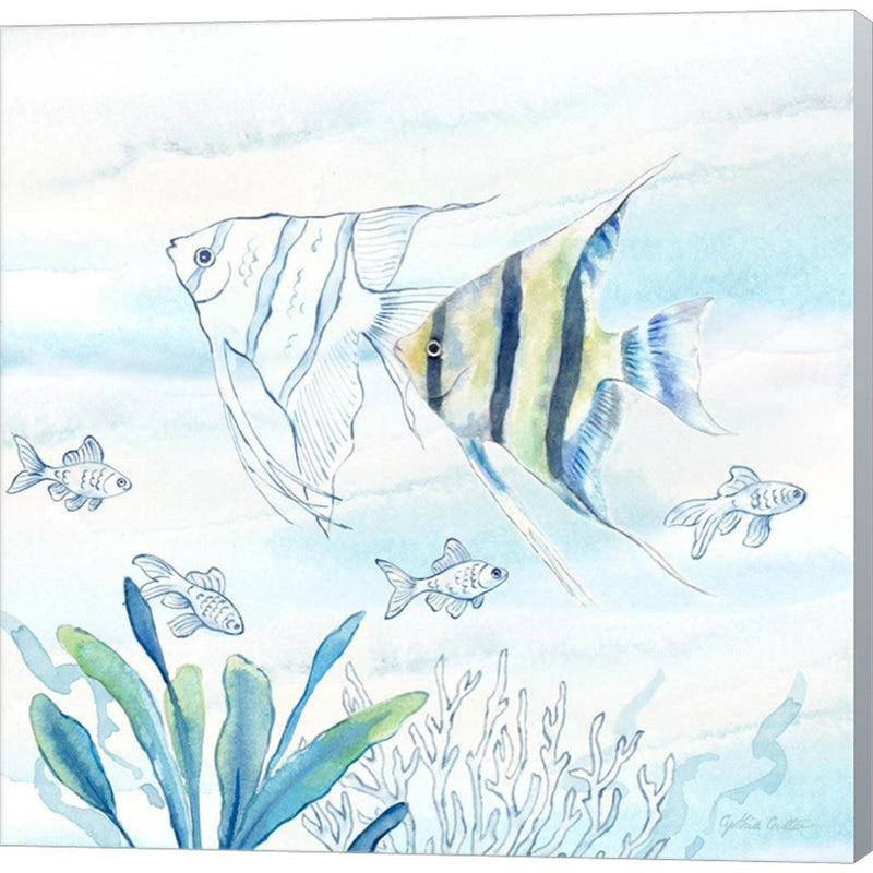 Great Blue Sea III by Cynthia Coulter, Canvas Art