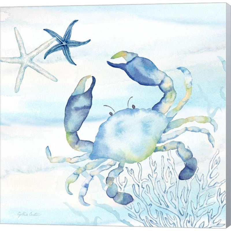 Great Blue Sea V by Cynthia Coulter, Canvas Art