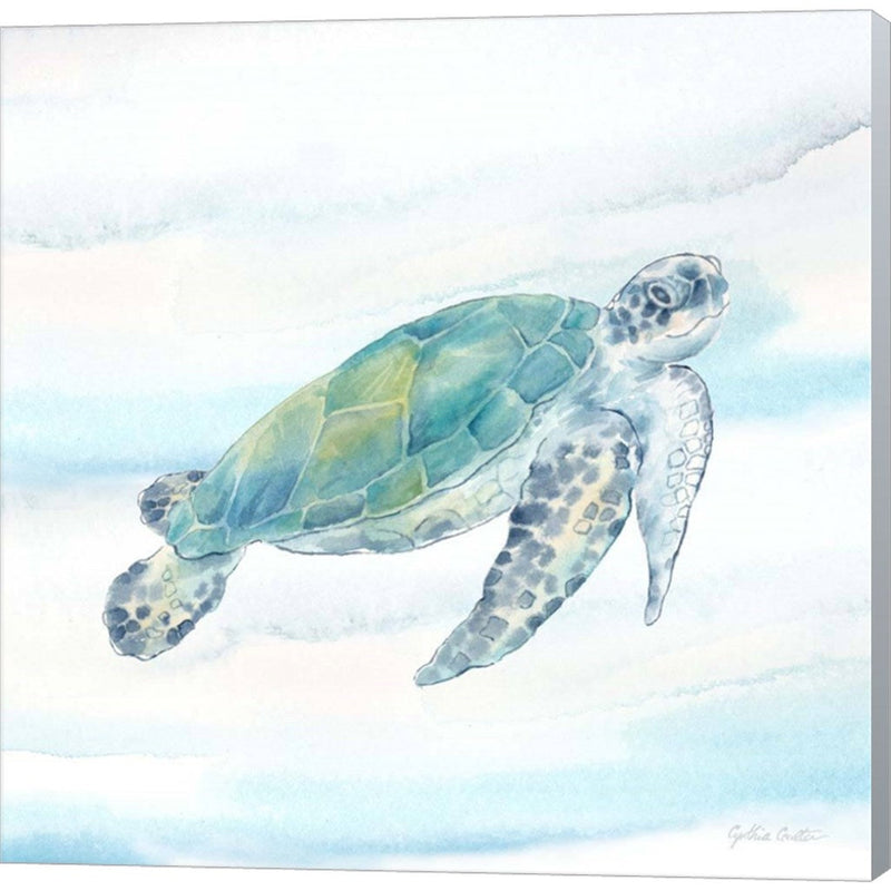 Great Blue Sea XII by Cynthia Coulter, Canvas Art