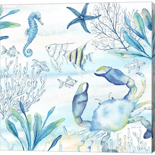 Great Blue Sea XVI by Cynthia Coulter, Canvas Art