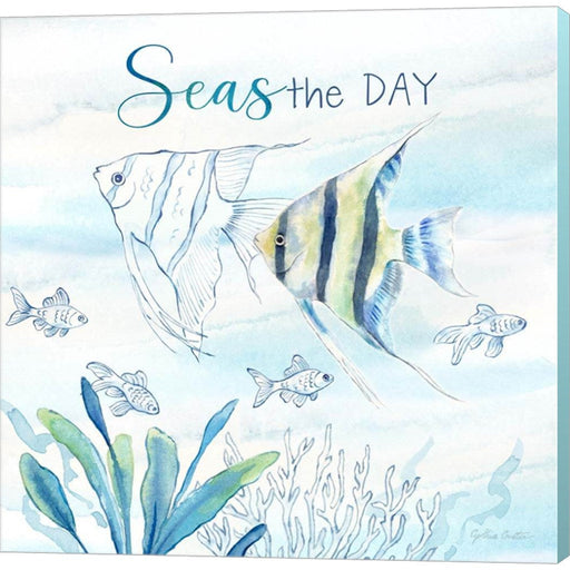 Great Blue Sea XX by Cynthia Coulter, Canvas Art