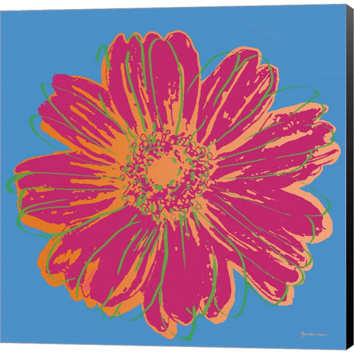 Flower Pop Art I by Marie-Elaine Cusson, Canvas Art