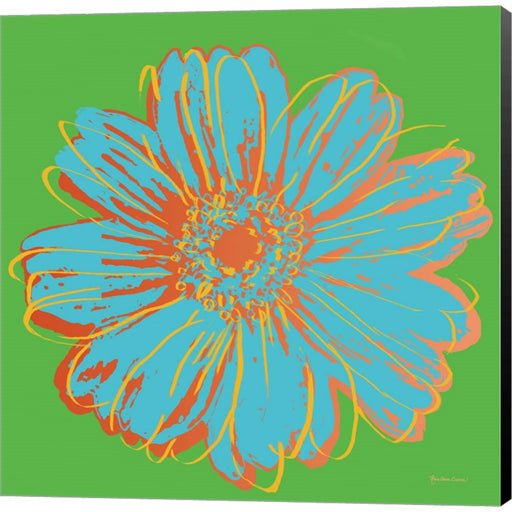 Flower Pop Art II by Marie-Elaine Cusson, Canvas Art
