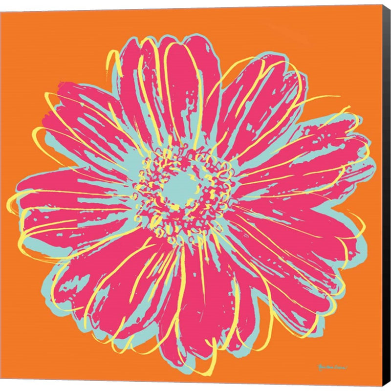 Flower Pop Art III by Marie-Elaine Cusson, Canvas Art