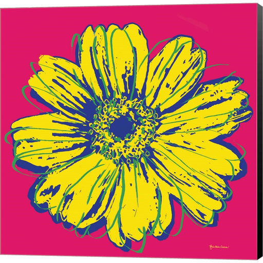 Flower Pop Art IV by Marie-Elaine Cusson, Canvas Art
